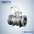 3PC Trunnion Mounted Flange Kurangkan Port Ball Valve